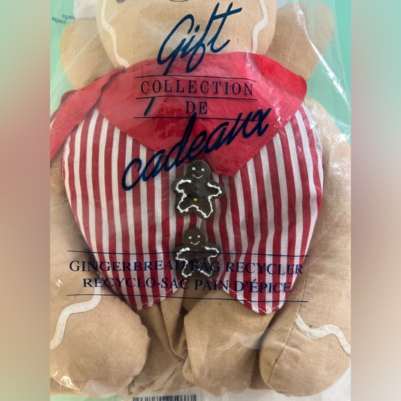 Avon Vintage Gingerbread Bag Recycler, Plastic bag storage, Brand New Bag Holder - Picture 5 of 5